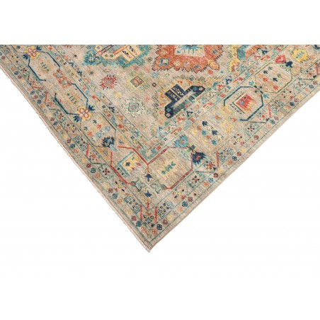 Tappeto Tribal Pakistan marrone grigio 201x296