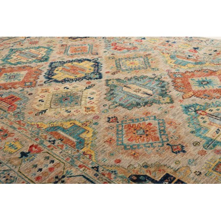 Tappeto Tribal Pakistan marrone grigio 201x296