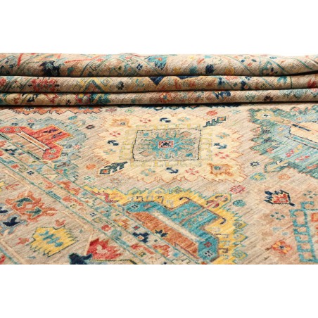 Tappeto Tribal Pakistan marrone grigio 201x296