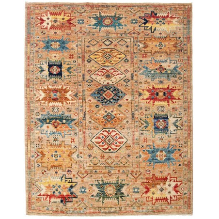Tappeto Tribal Pakistan marrone 152x192