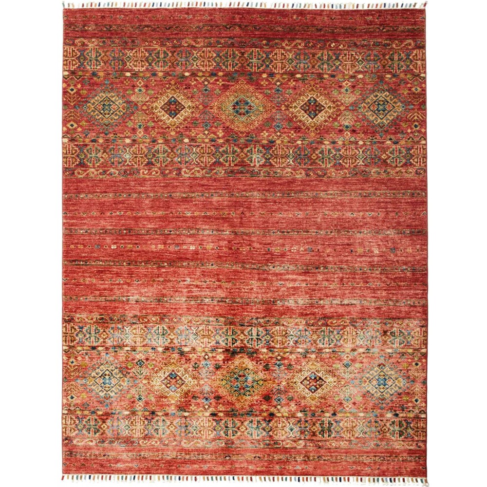 Tappeto Rubin Pakistan rosso marrone 152x193 Tappeto Rubin Pakistan rosso marrone 152x193