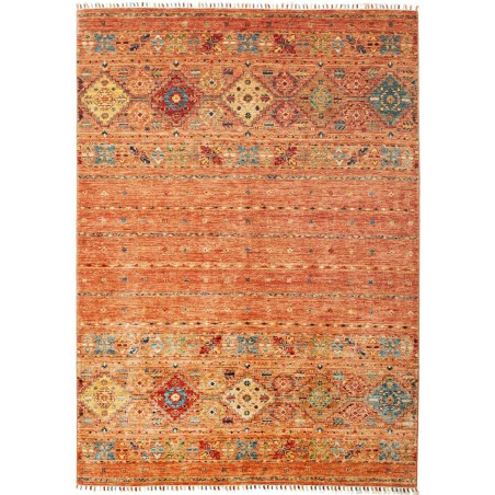 Tappeto Rubin Pakistan arancione grigio 151x207