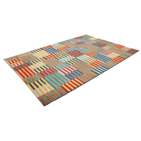 Tappeto Barjesta Pakistan bianco grigio 197x282