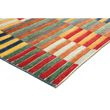 Tappeto Barjesta Pakistan bianco grigio 197x282