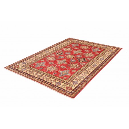 Tappeto Kazak Fine Pakistan marrone grigio 153x207