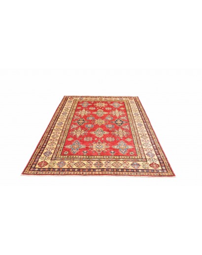 Tappeto Kazak Fine Pakistan marrone grigio 153x207