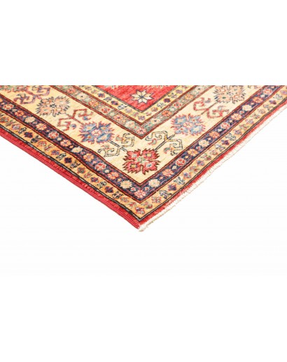 Tappeto Kazak Fine Pakistan marrone grigio 153x207