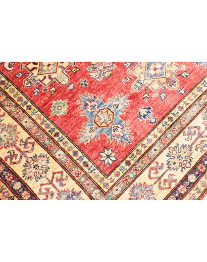 Tappeto Kazak Fine Pakistan marrone grigio 153x207