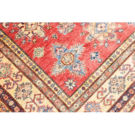 Tappeto Kazak Fine Pakistan marrone grigio 153x207