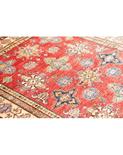 Tappeto Kazak Fine Pakistan marrone grigio 153x207