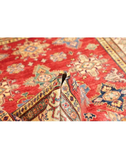 Tappeto Kazak Fine Pakistan marrone grigio 153x207