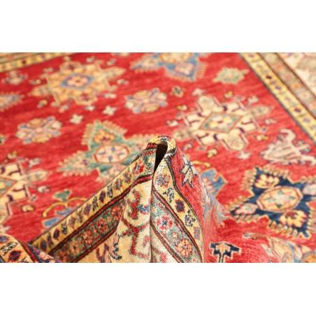 Tappeto Kazak Fine Pakistan marrone grigio 153x207