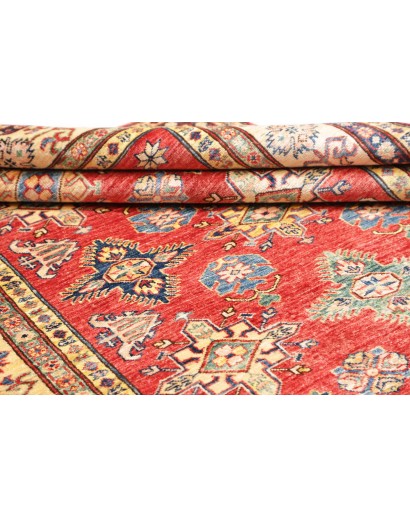 Tappeto Kazak Fine Pakistan marrone grigio 153x207