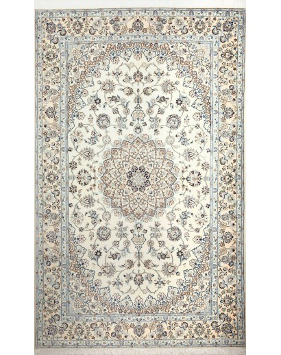 Tappeto Nain 9La Persia bianco grigio 205x325