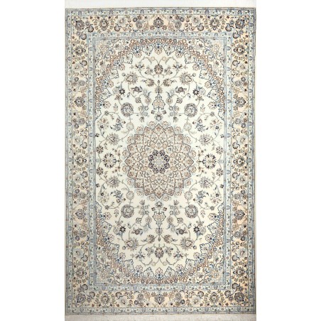 Tappeto Nain 9La Persia bianco grigio 205x325