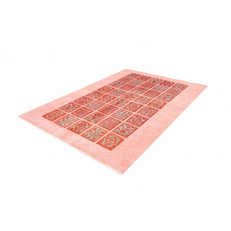 Tappeto Bakhteari Pakistan rosso marrone 168x237