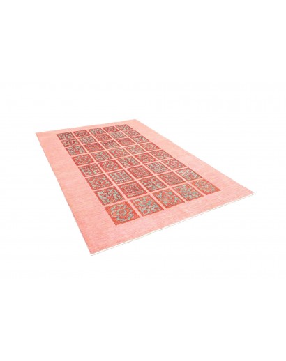 Tappeto Bakhteari Pakistan rosso marrone 168x237