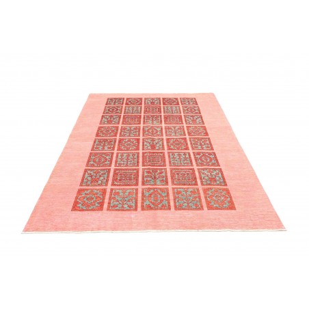 Tappeto Bakhteari Pakistan rosso marrone 168x237