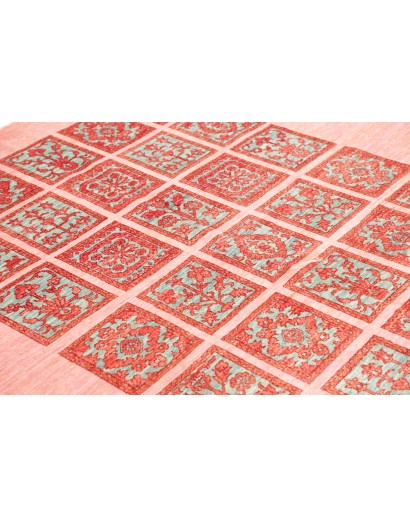 Tappeto Bakhteari Pakistan rosso marrone 168x237