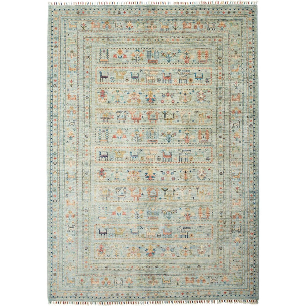 Tappeto Rubin Pakistan beige grigio 171x240 Tappeto Rubin Pakistan beige grigio 171x240