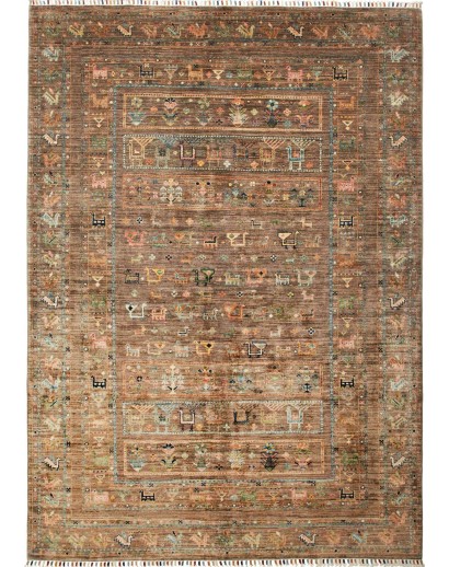 Tappeto Rubin Pakistan bianco azzurro 171x239