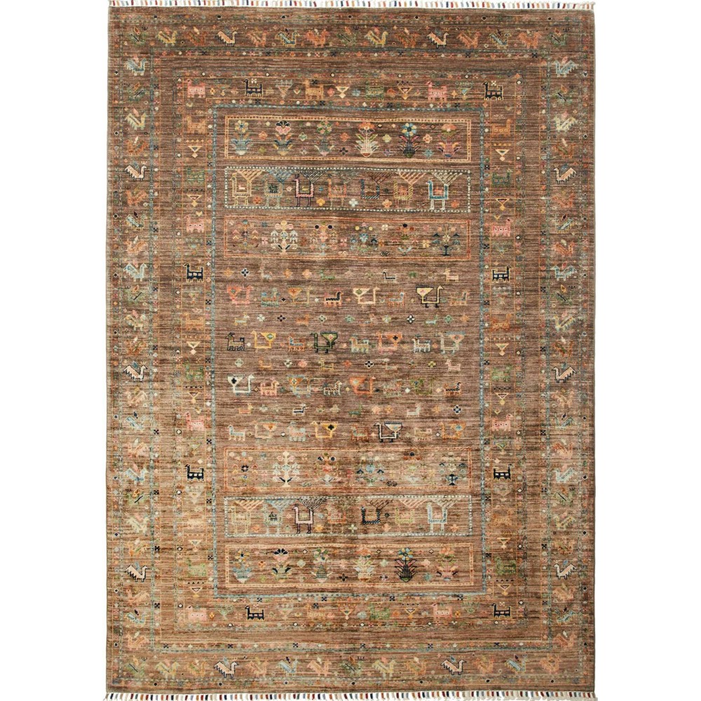 Tappeto Rubin Pakistan bianco azzurro 171x239 Tappeto Rubin Pakistan bianco azzurro 171x239