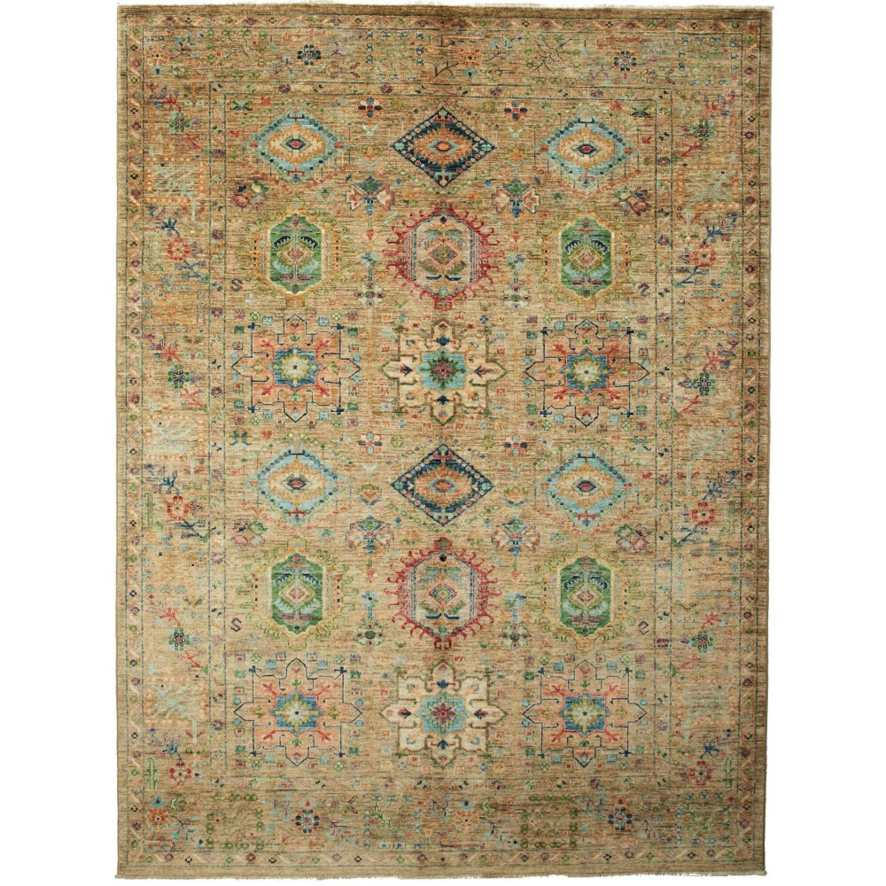 Tappeto Tribal Pakistan marrone 170x233 Tappeto Tribal Pakistan marrone 170x233