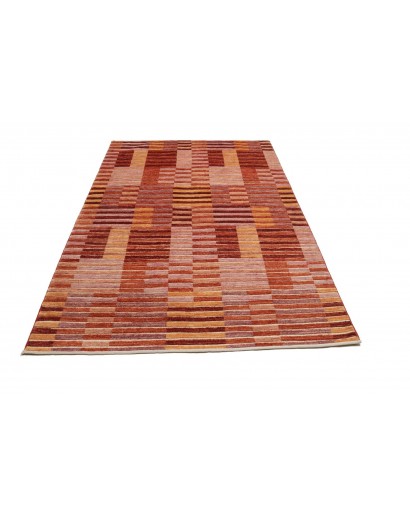 Tappeto Barjesta Pakistan arancione marrone 165x253