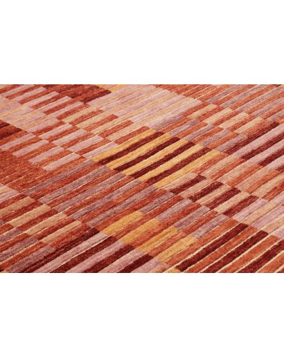 Tappeto Barjesta Pakistan arancione marrone 165x253