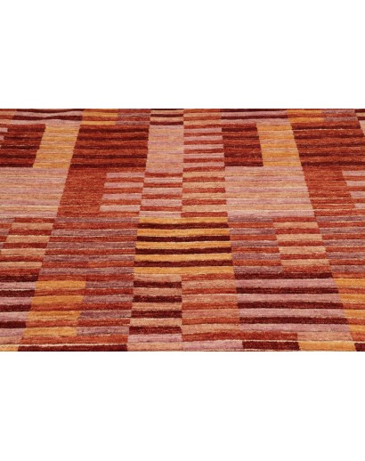 Tappeto Barjesta Pakistan arancione marrone 165x253