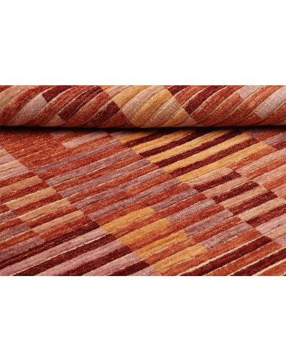 Tappeto Barjesta Pakistan arancione marrone 165x253