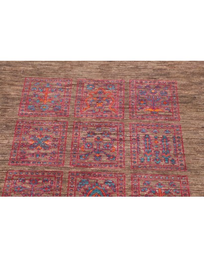 Tappeto Bakhteari Pakistan marrone 89x240