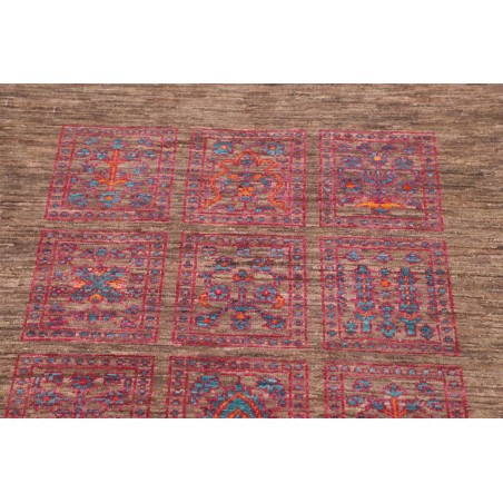 Tappeto Bakhteari Pakistan marrone 89x240