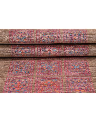 Tappeto Bakhteari Pakistan marrone 89x240