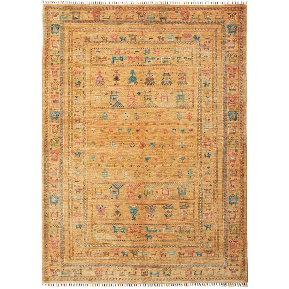 Tappeto Rubin Pakistan marrone beige 170x230 Tappeto Rubin Pakistan marrone beige 170x230