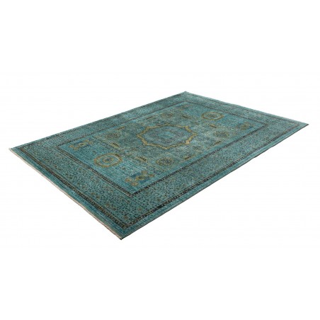 Tappeto Mamlouk Pakistan azzurro grigio 173x243
