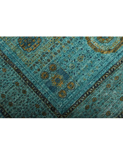 Tappeto Mamlouk Pakistan azzurro grigio 173x243