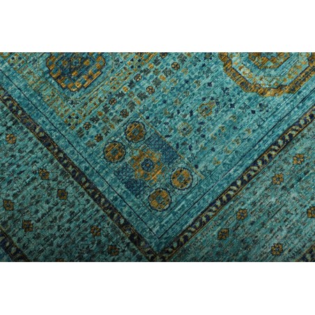 Tappeto Mamlouk Pakistan azzurro grigio 173x243