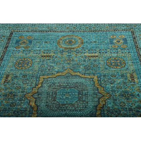 Tappeto Mamlouk Pakistan azzurro grigio 173x243