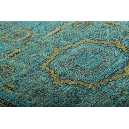 Tappeto Mamlouk Pakistan azzurro grigio 173x243