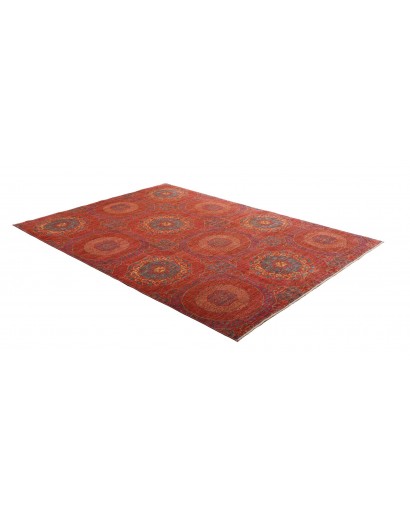 Tappeto Mamlouk Pakistan marrone arancione 170x228