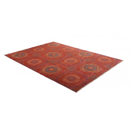 Tappeto Mamlouk Pakistan marrone arancione 170x228