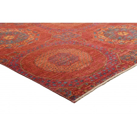 Tappeto Mamlouk Pakistan marrone arancione 170x228