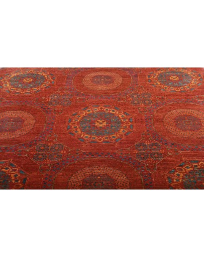 Tappeto Mamlouk Pakistan marrone arancione 170x228
