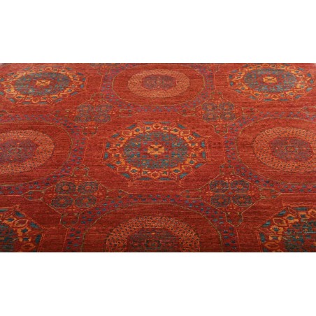 Tappeto Mamlouk Pakistan marrone arancione 170x228