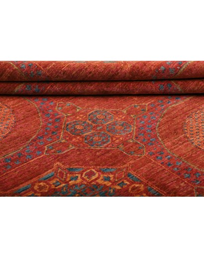Tappeto Mamlouk Pakistan marrone arancione 170x228