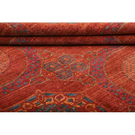 Tappeto Mamlouk Pakistan marrone arancione 170x228