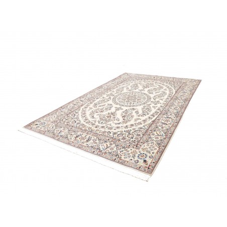 Tappeto Nain 9La Persia bianco azzurro 206x308