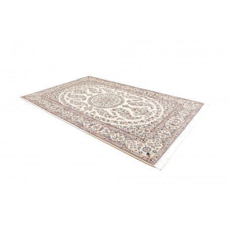 Tappeto Nain 9La Persia bianco azzurro 206x308