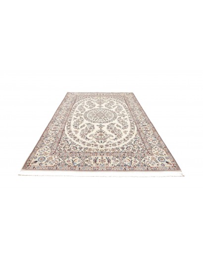 Tappeto Nain 9La Persia bianco azzurro 206x308